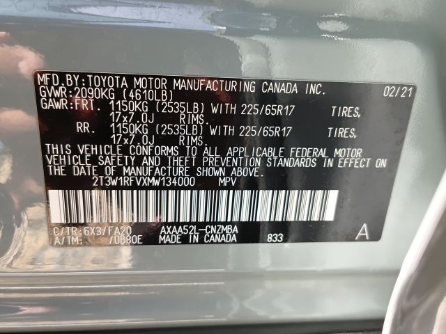 Toyota RAV4 2021