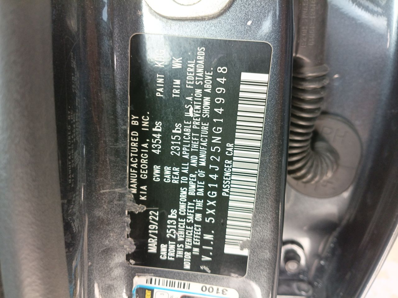 KIA K5 2022, foto 6 de 8