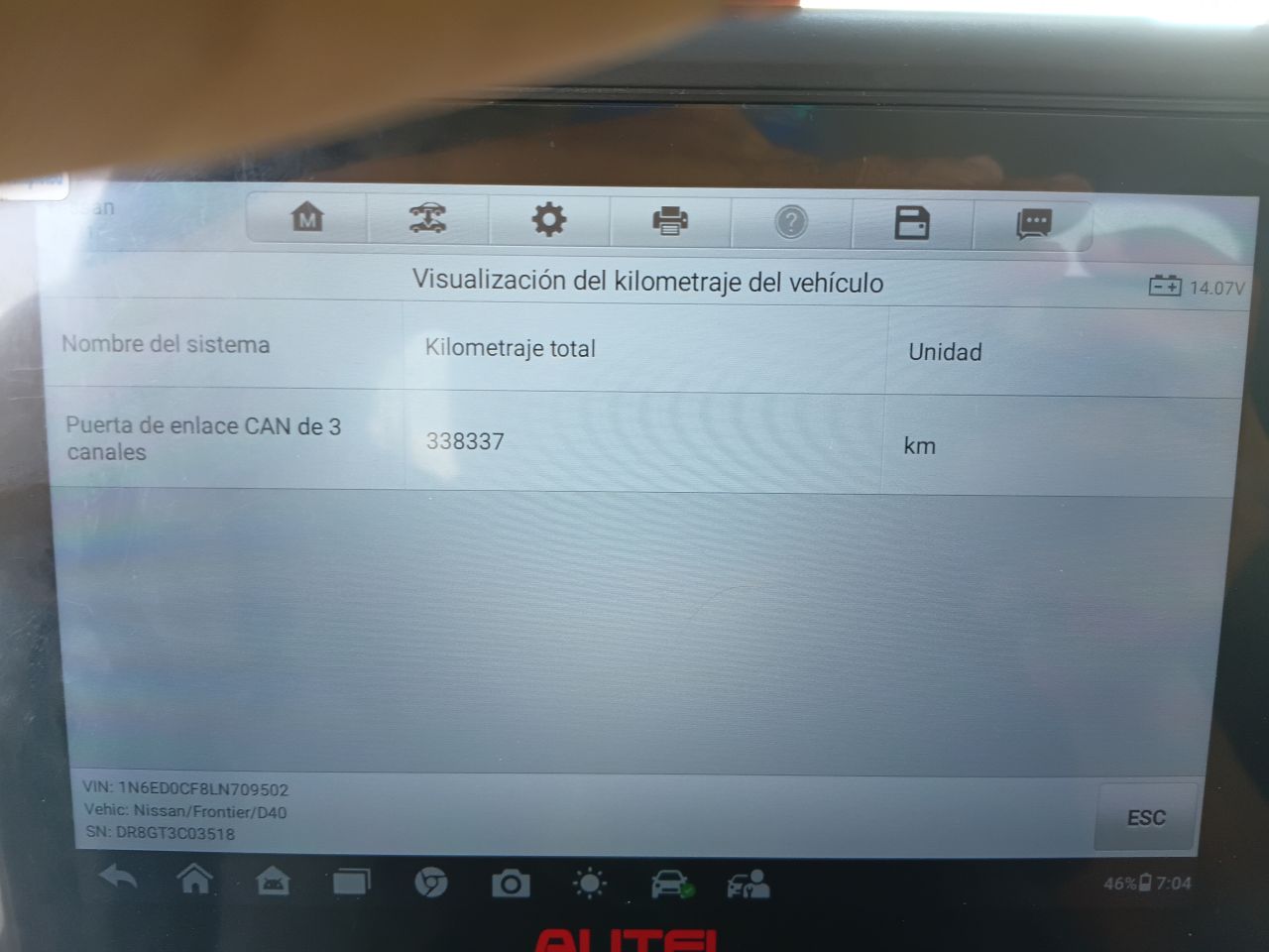 Nissan Frontier 2020, foto 5 de 7
