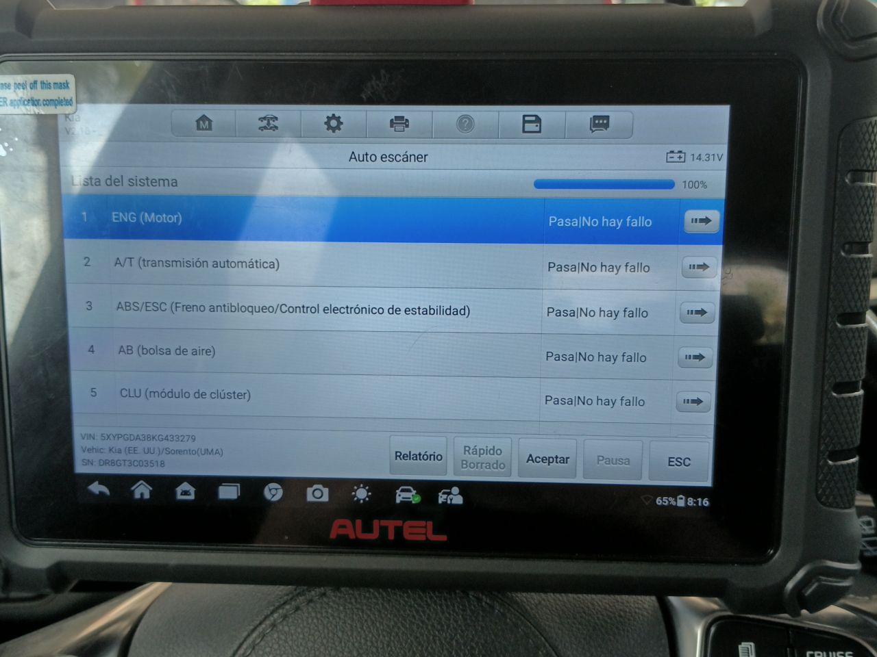 KIA Sorento 2019, foto 4 de 8