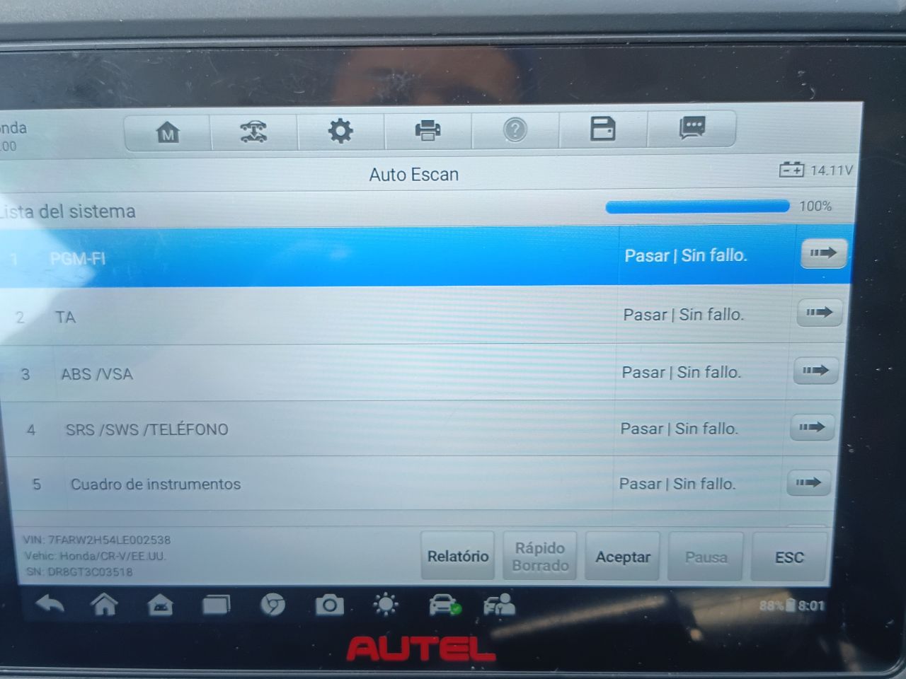 Honda CR-V 2020, foto 5 de 7