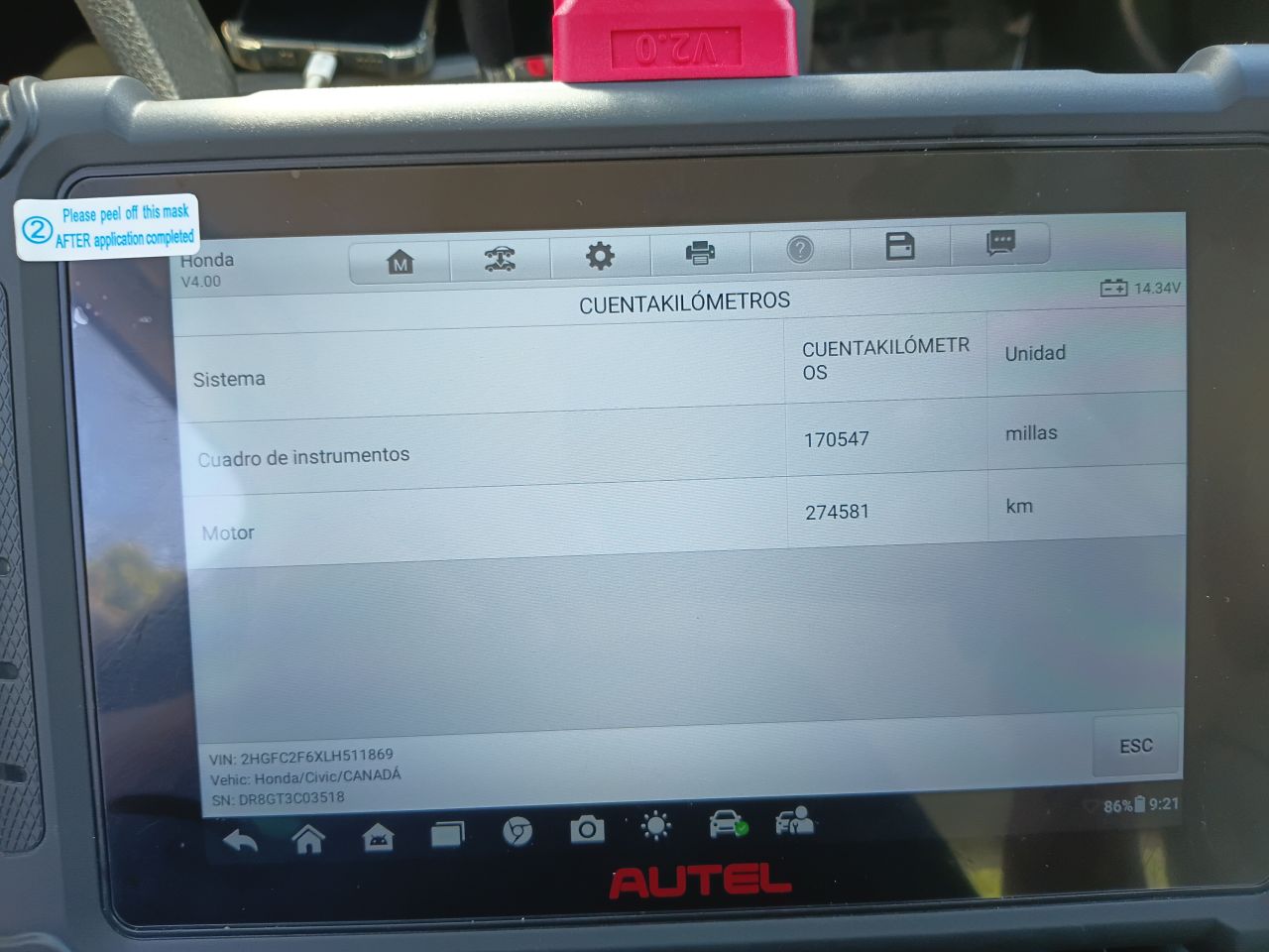 Honda Civic 2020, foto 1 de 8