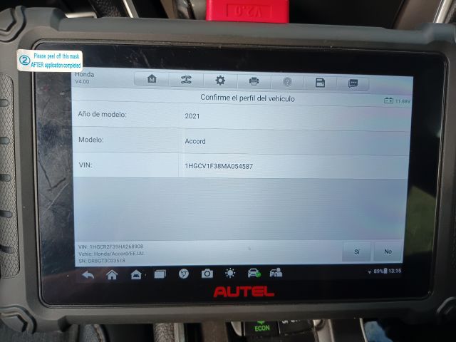 Honda Accord 2021