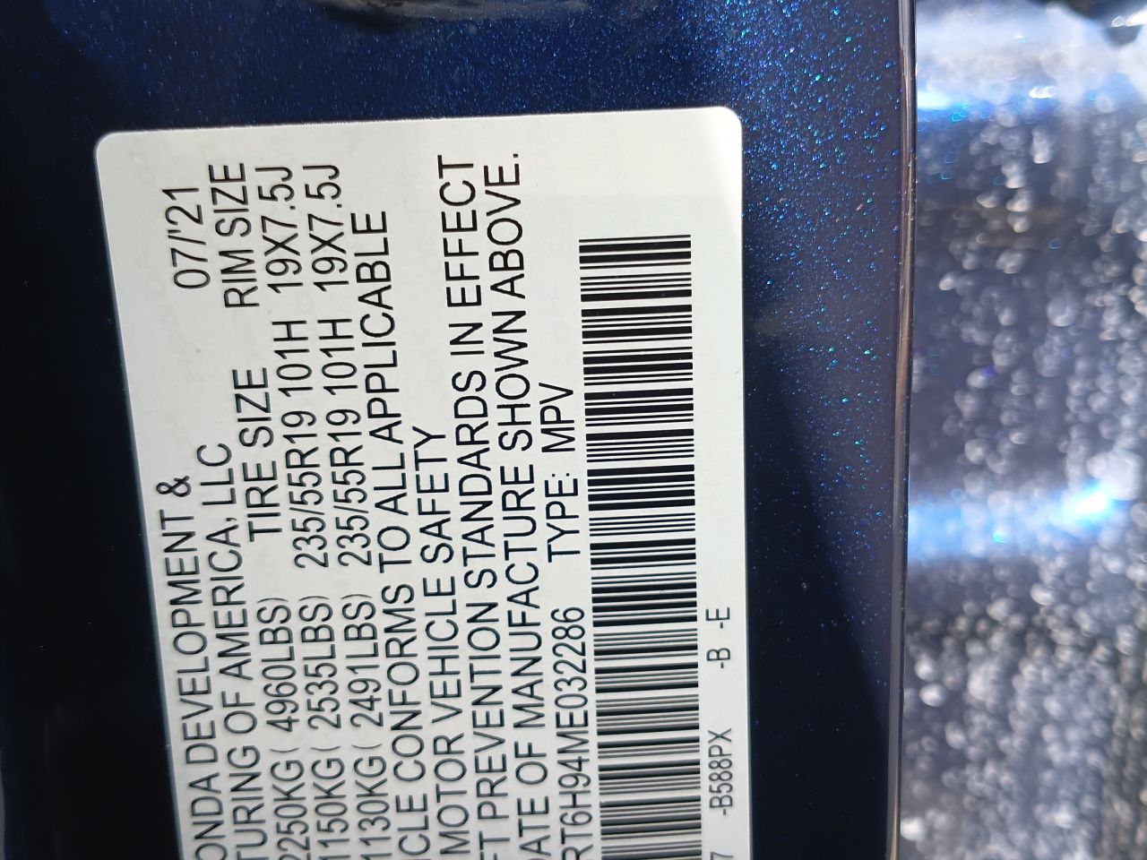 Honda CR-V Hybrid 2021, foto 4 de 7