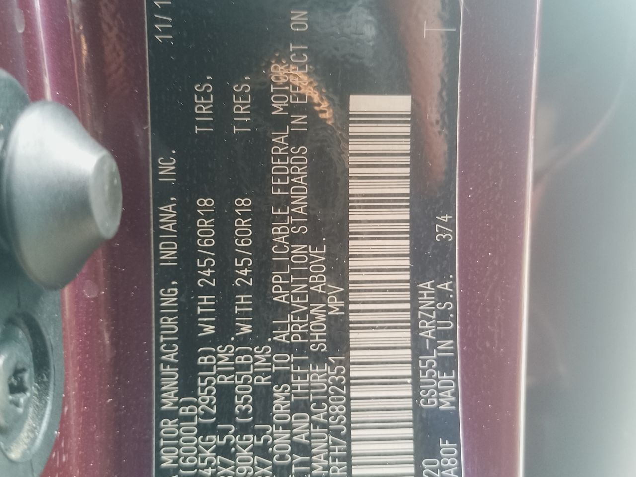 Toyota Highlander 2018, foto 3 de 6