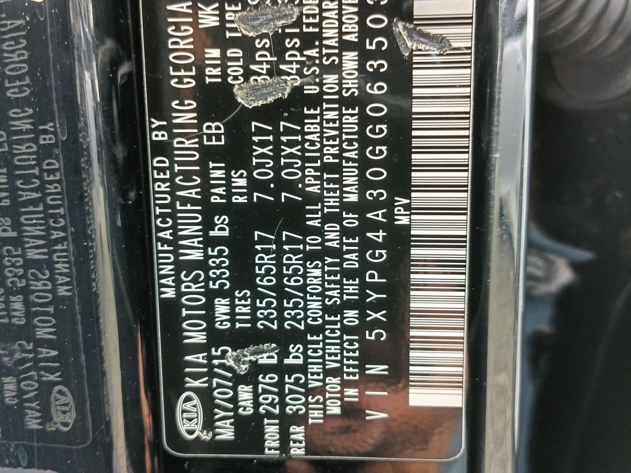 KIA Sorento 2016, foto 2 de 7