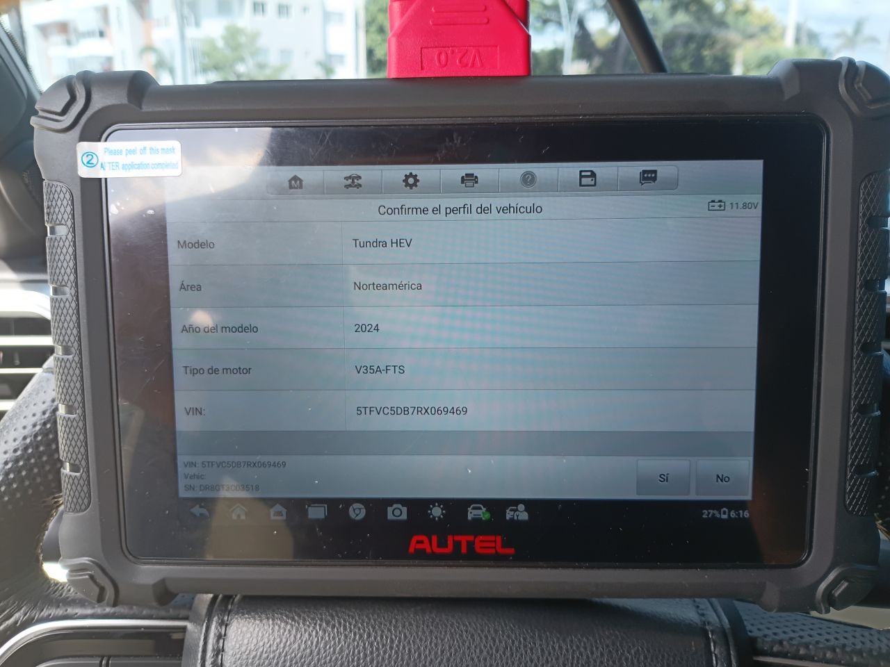 Toyota Tundra Hev 2024, foto 7 de 8