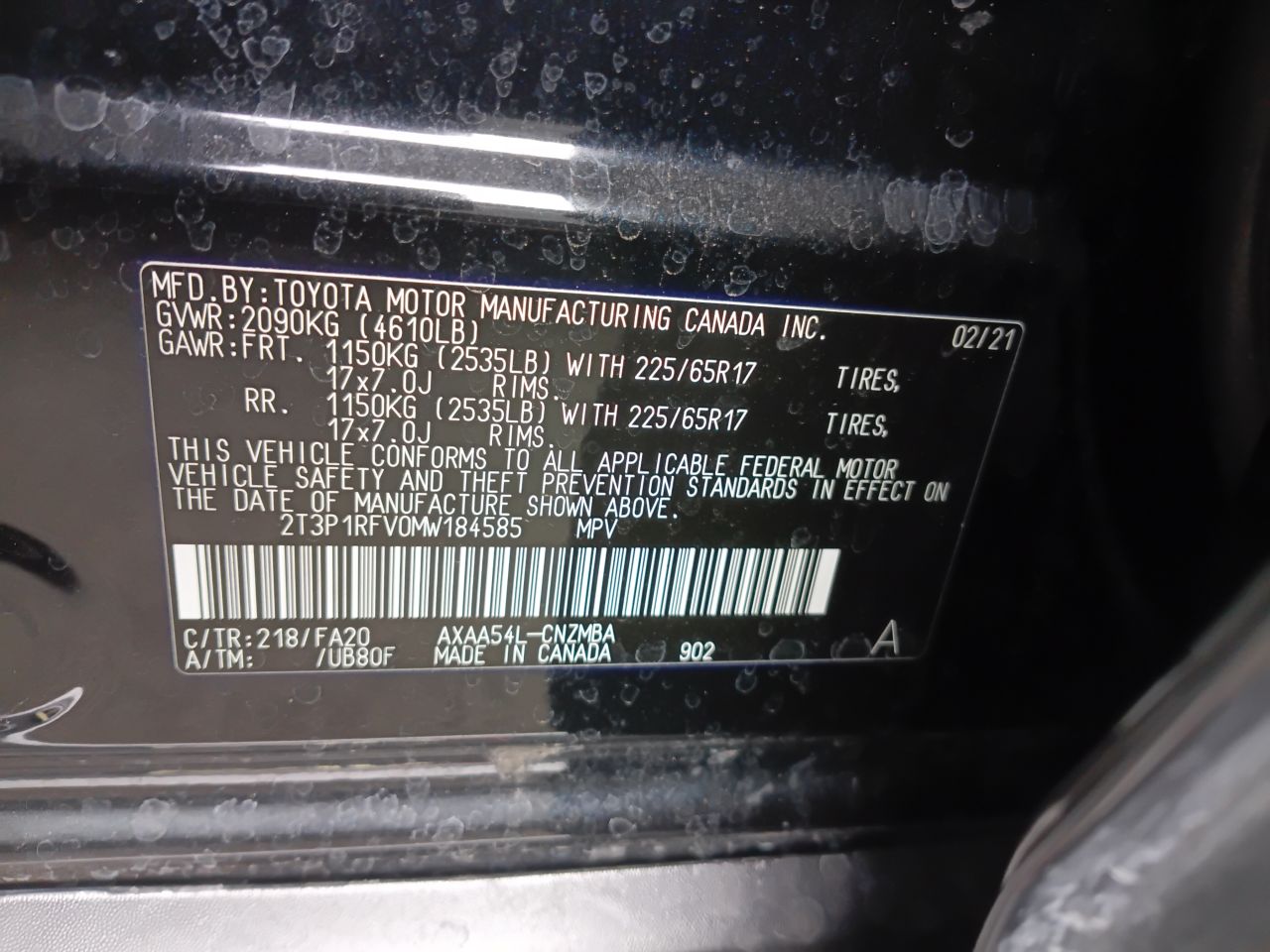 Toyota RAV4 2021, foto 3 de 8