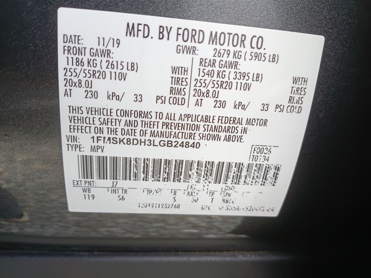 Ford Explorer 2020, foto 5 de 8